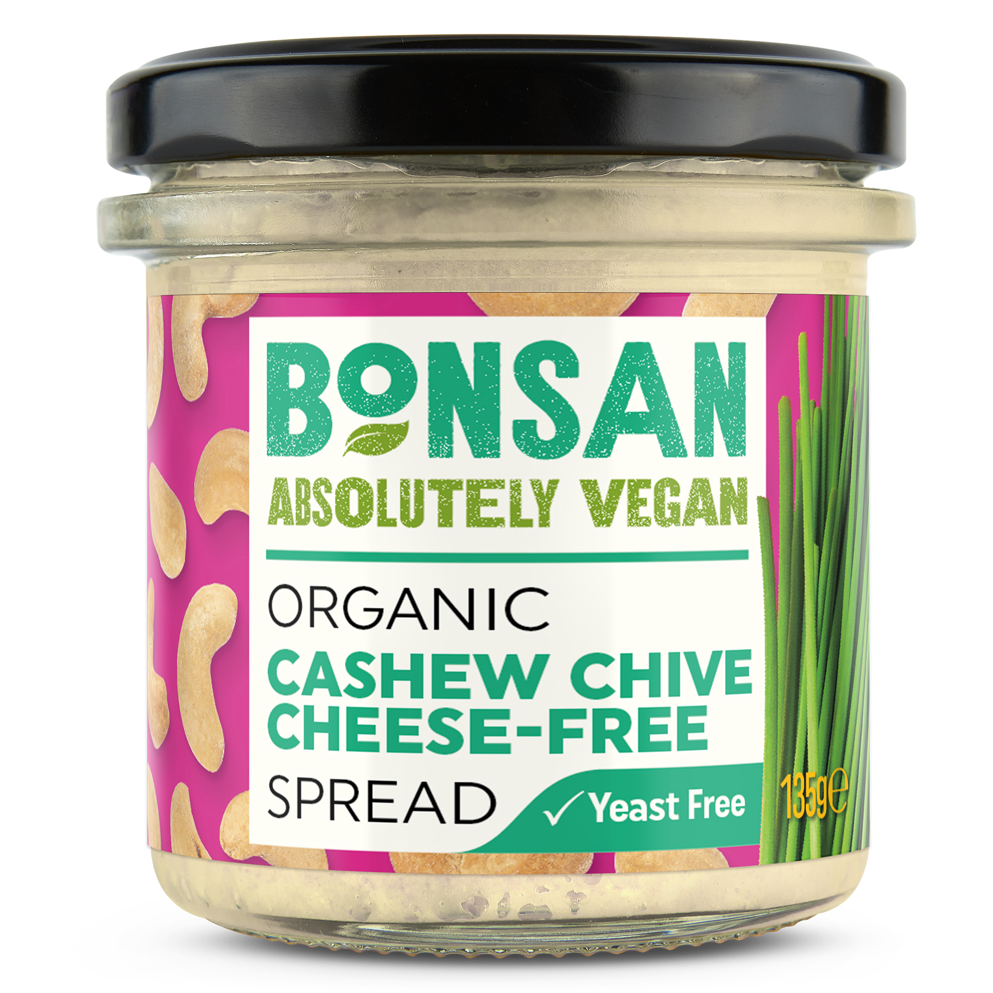 CASHEW CHIVES CHEESE-FREE SPREAD 135g