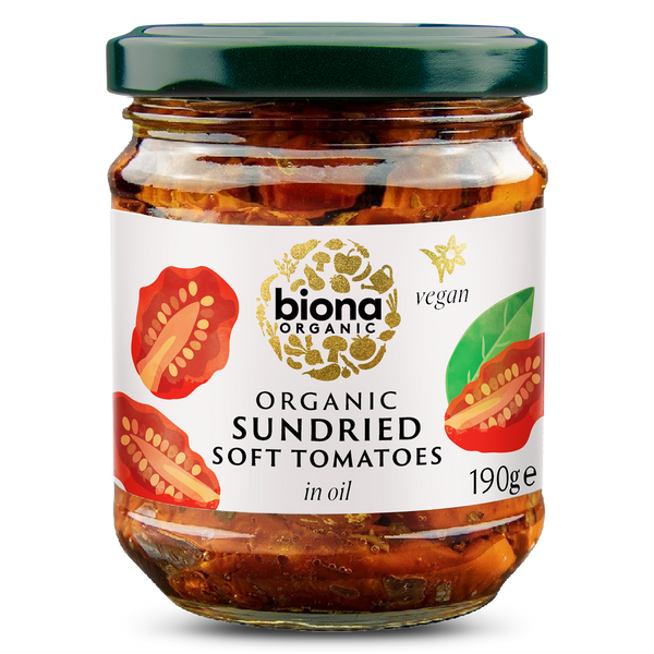 SUNDRIED SOFT TOMATOES IN OIL 190g