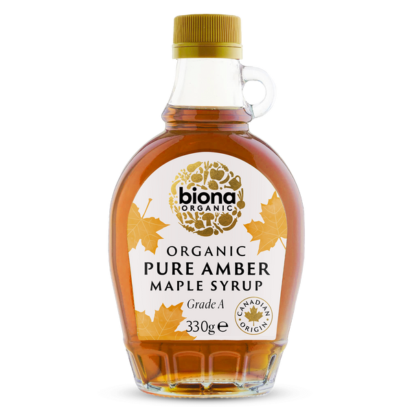 PURE AMBER MAPLE SYRUP 330g