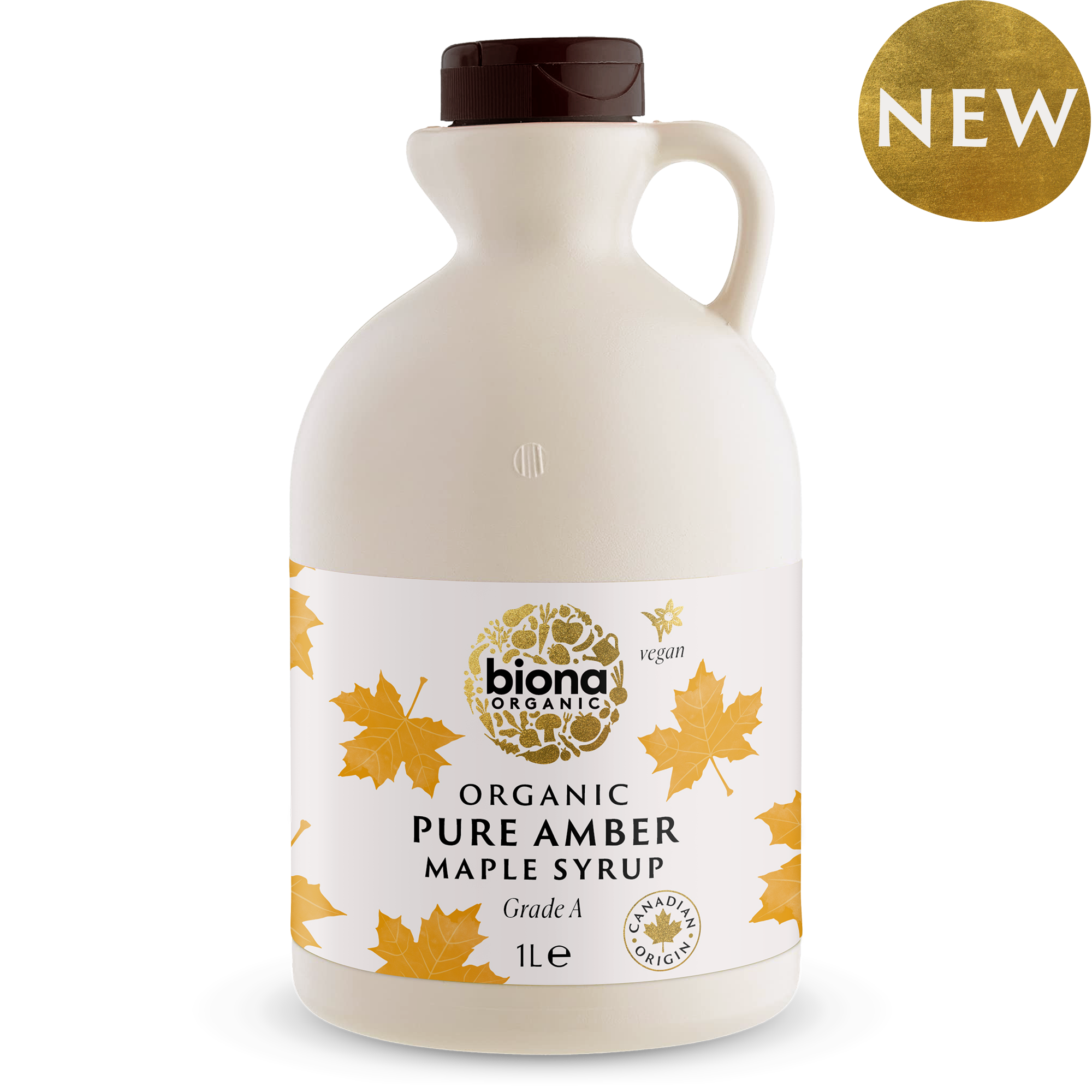 PURE AMBER MAPLE SYRUP 1L