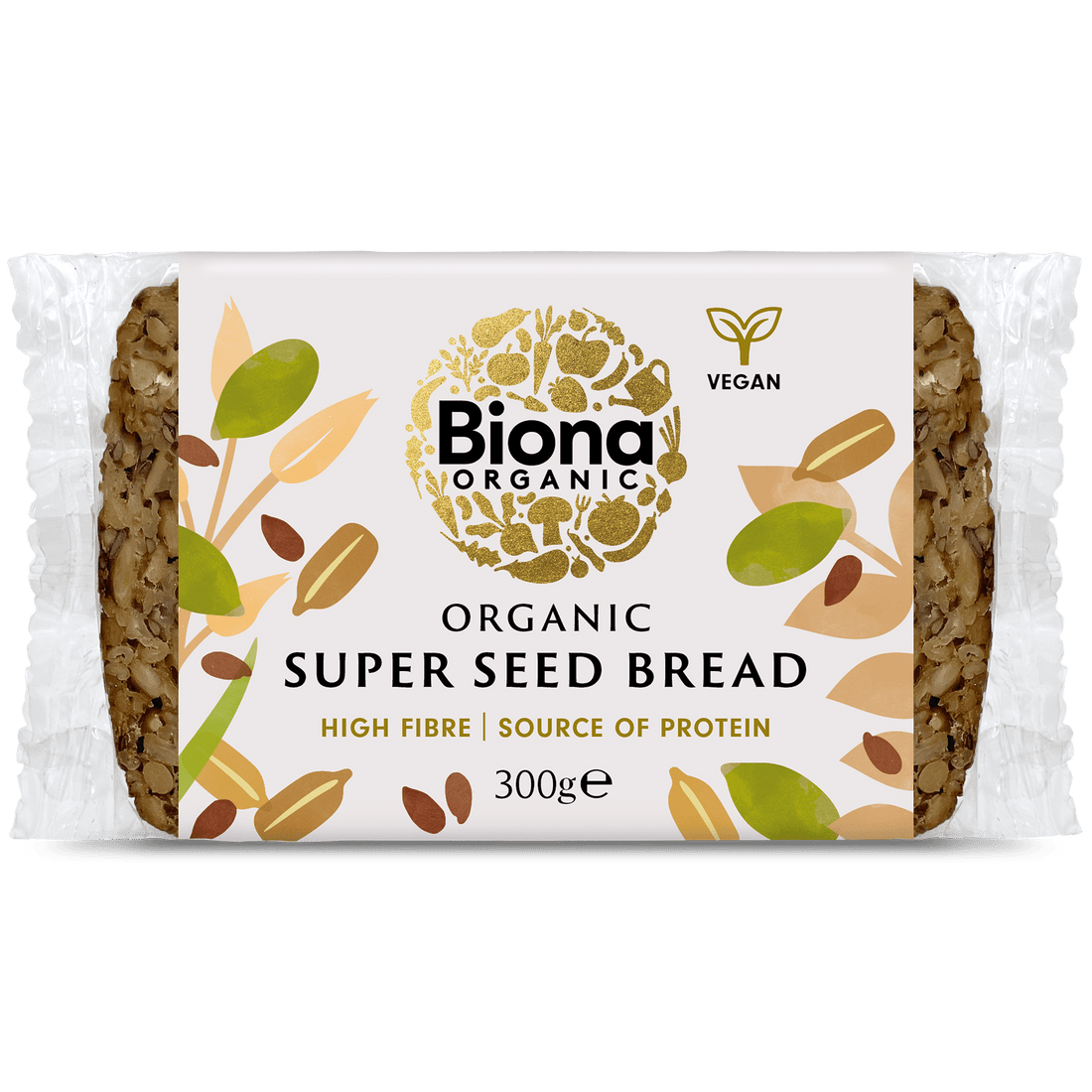 Biona Pattern Super Seed Bread 300g – Biona