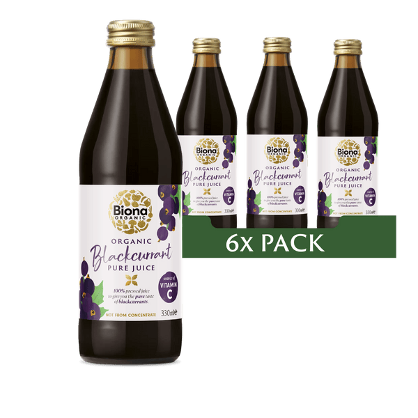 Blackcurrant Pure Juice 6x330ml