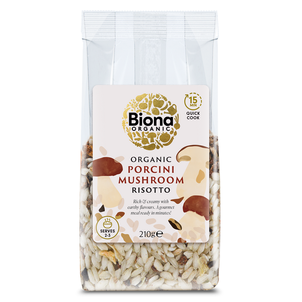 PORCINI MUSHROOM RISOTTO 210g