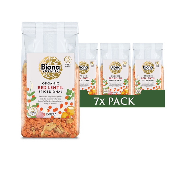 Spiced Red Lentil Dhal 7x250g