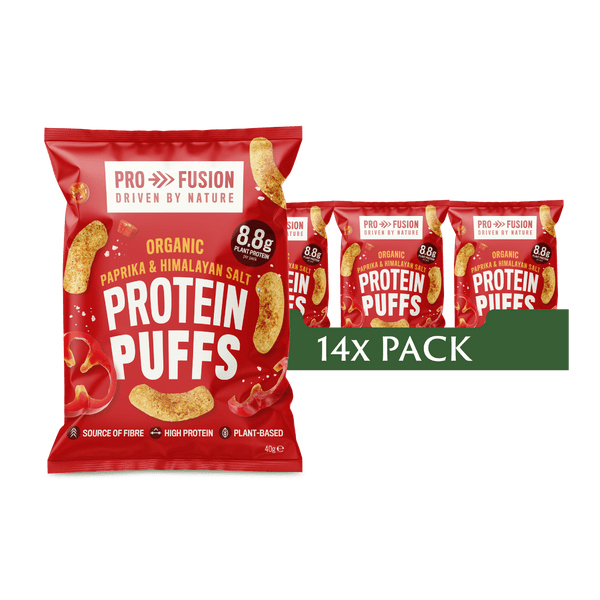 Paprika and Himalayan Salt Protein Puffs 14x40g