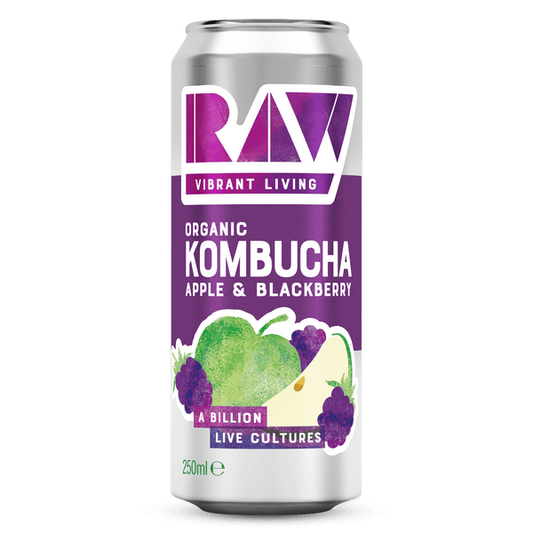 Apple and Blackberry Kombucha 250ml