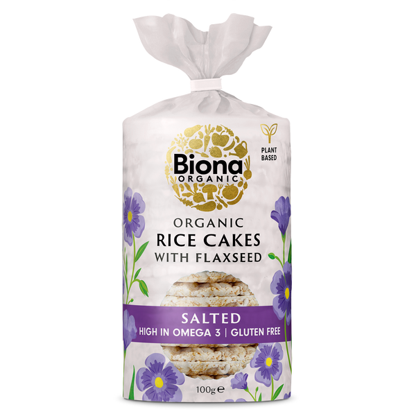Rice Cakes With Flaxseeds 100g