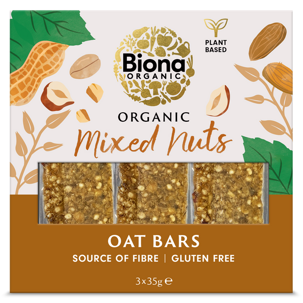 Mixed Nuts Oat Bar 3x35g