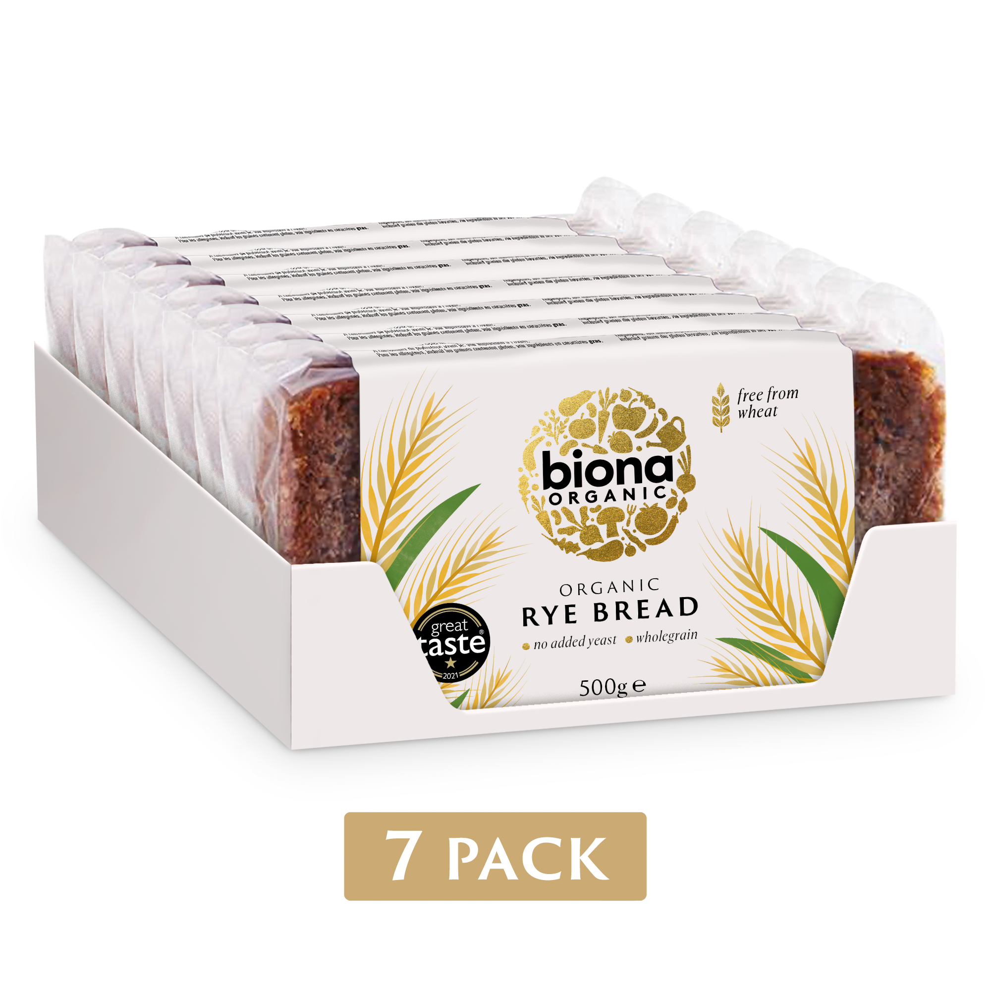 Rye Bread - 7 x 500g Pack – Biona