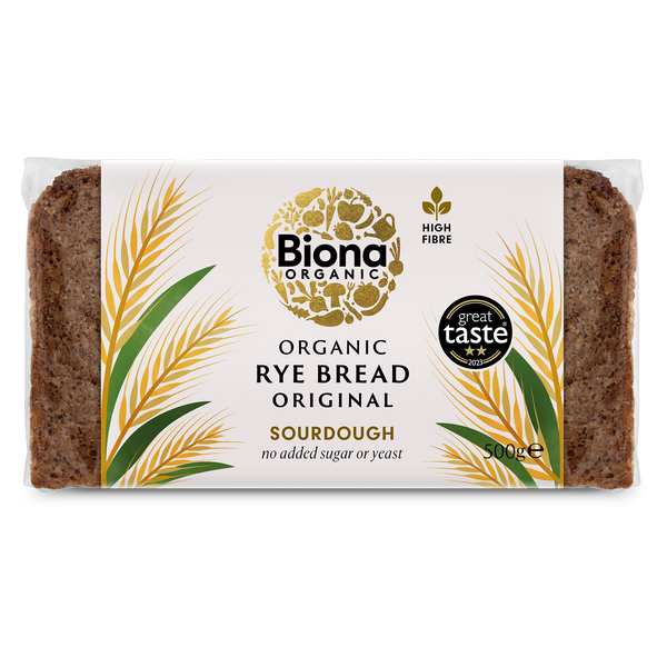 Hensa Rye Organic Rye Bread | Seed & Grain Bread | Biona Organic