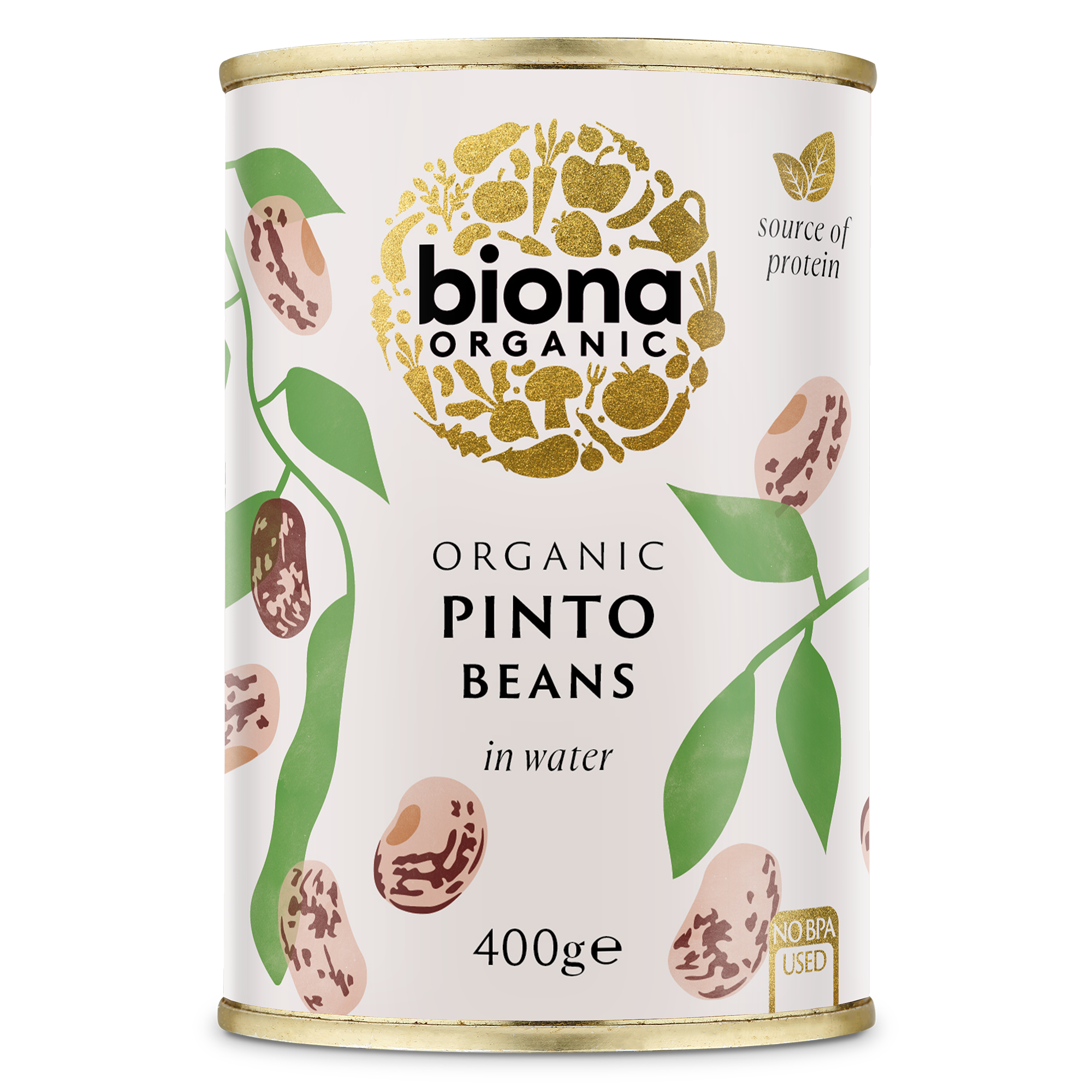 Biteno Beans PINTO BEANS 400g – Biona