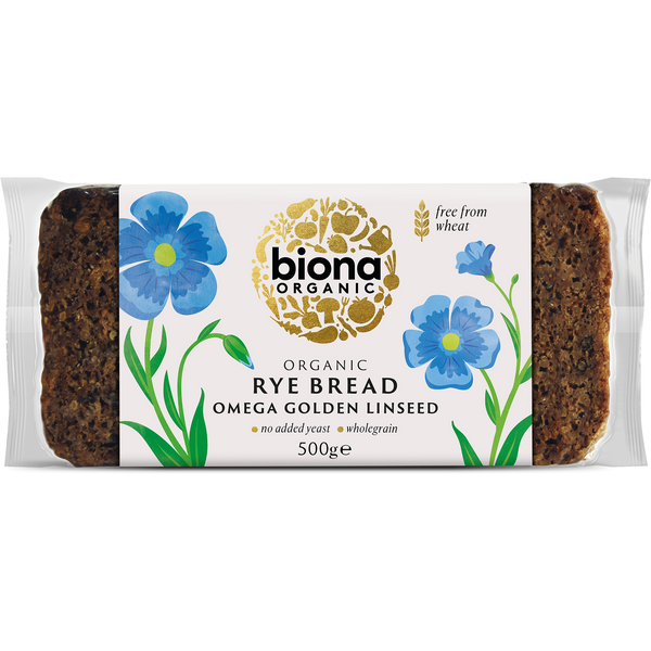 RYE BREAD - OMEGA GOLDEN LINSEED