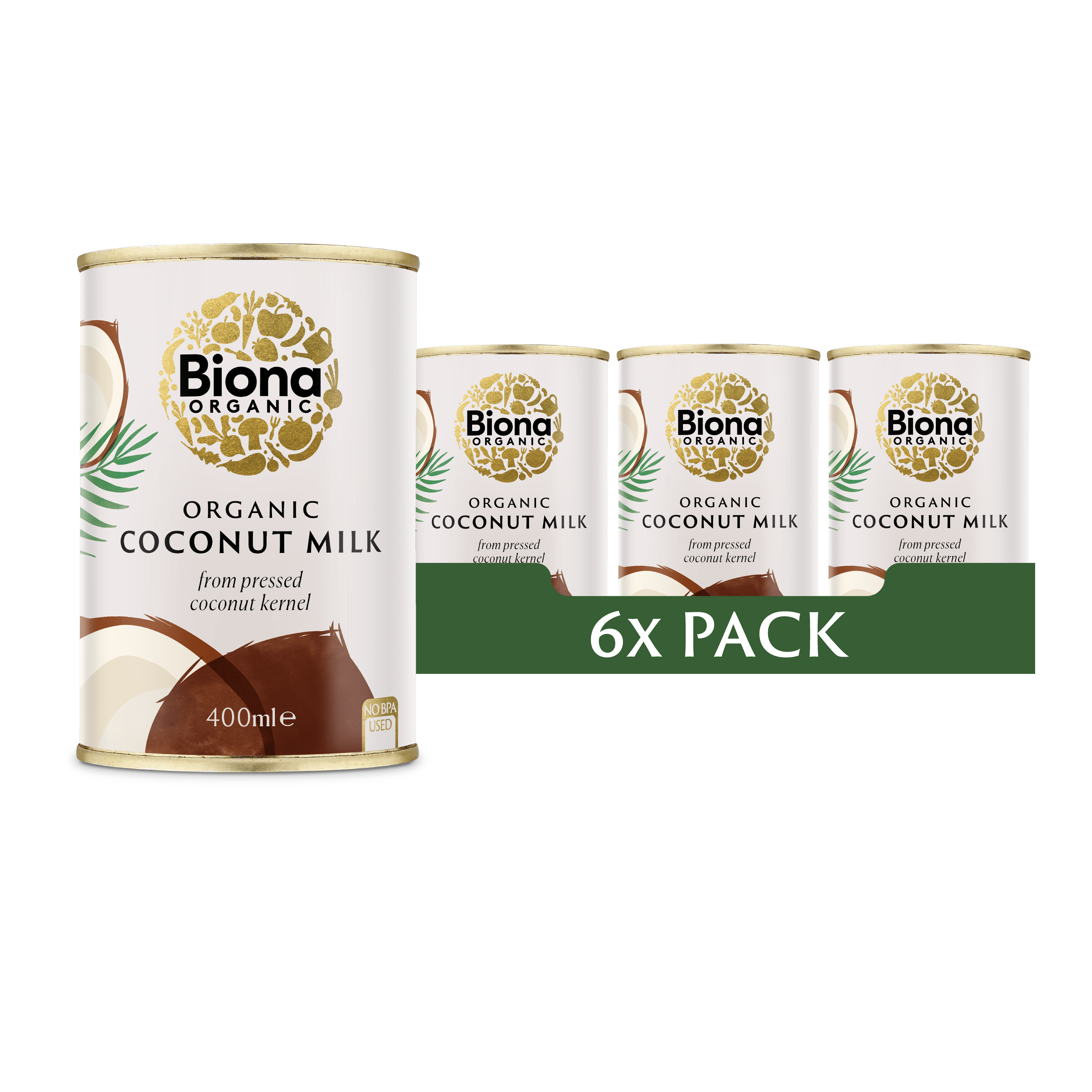 Biona Label Organic Coconut Milk 400ml | Biona Organic