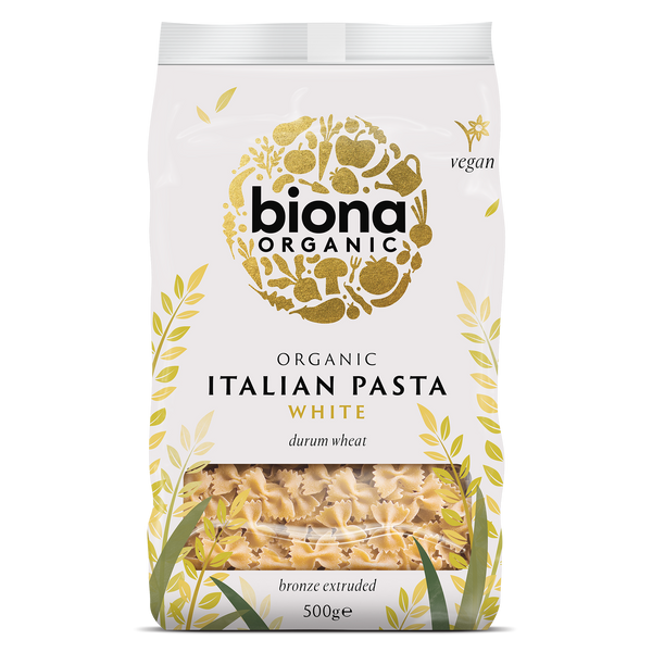 WHITE FARFALLE PASTA 500g