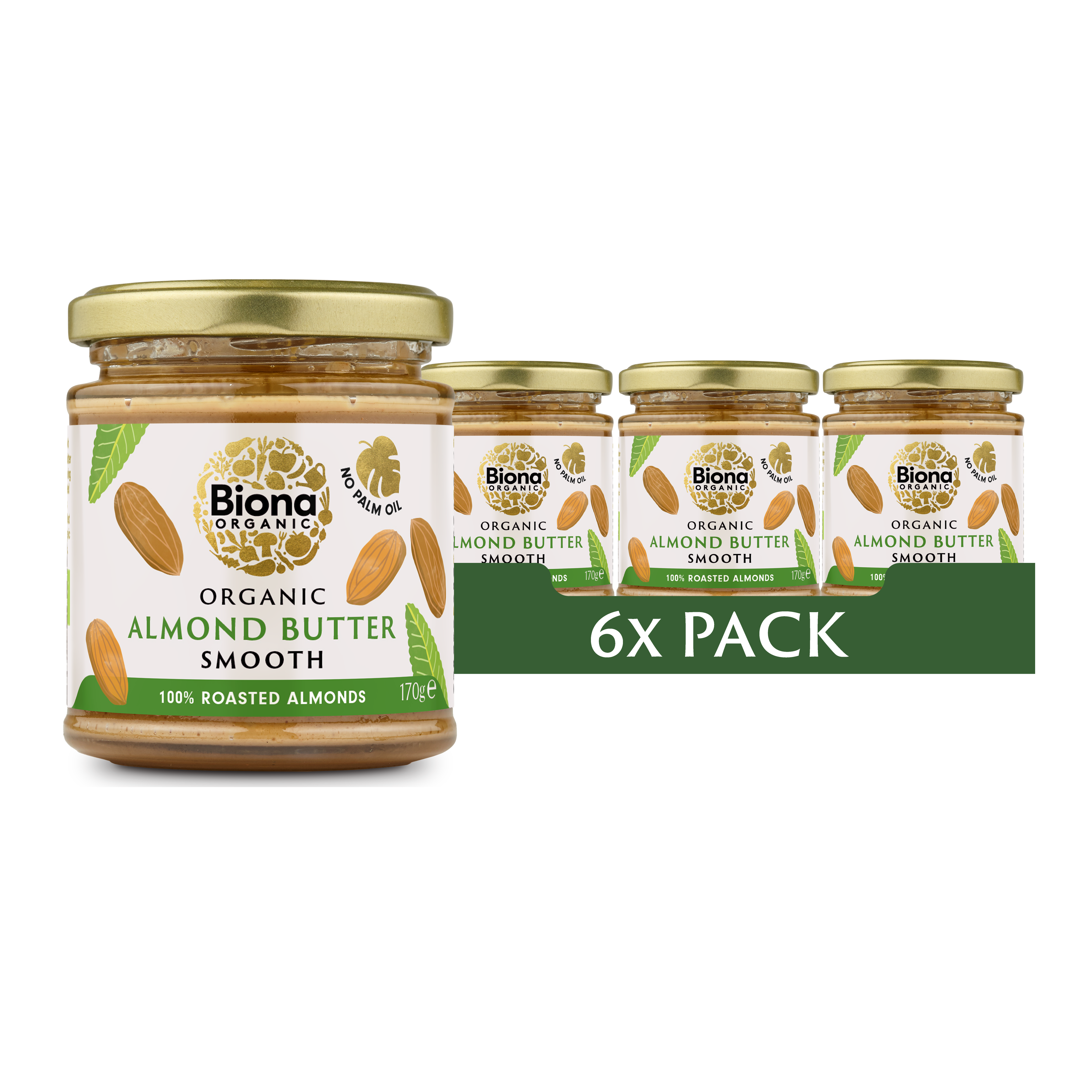 ALMOND BUTTER 6x170g