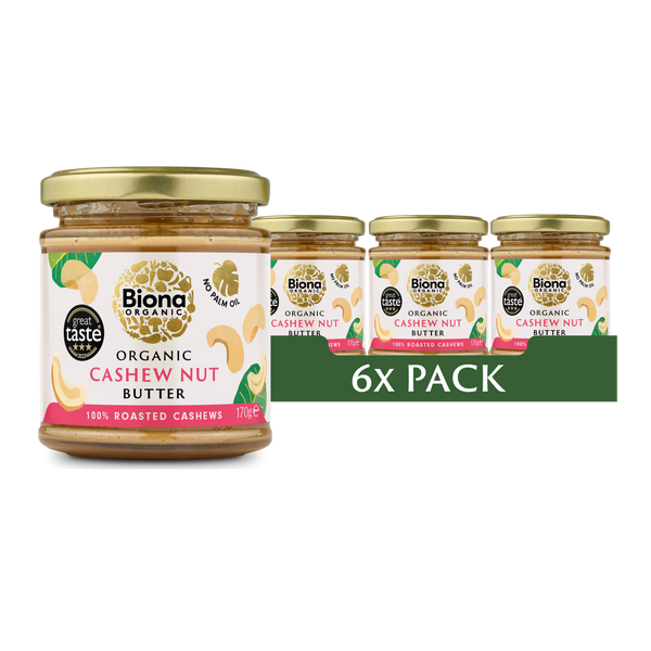 CASHEW NUT BUTTER 6x170g
