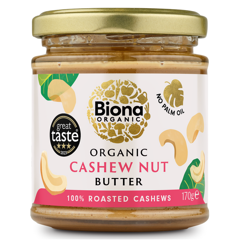 Cashew Nut Butter 170g – Biona