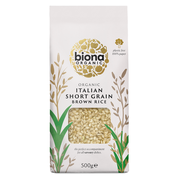 SHORT GRAIN ITALIAN BROWN RICE 500g