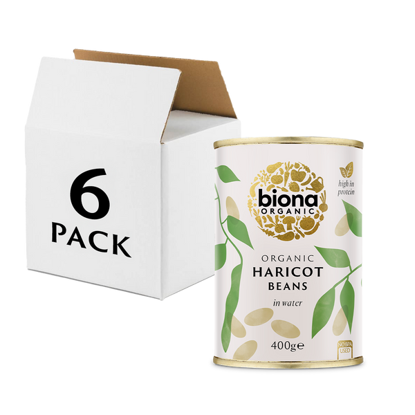 Haricot Beans 400g - 6-Pack