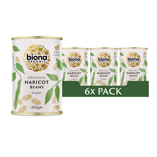 HARICOT BEANS 6x400g