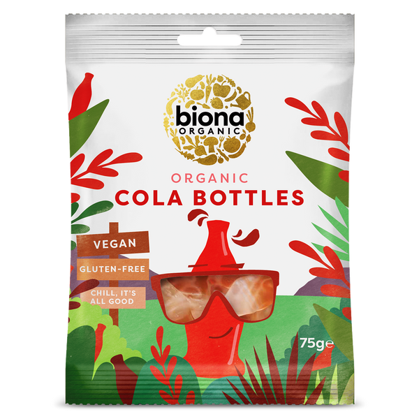 COOL COLA BOTTLES 75g – Biona