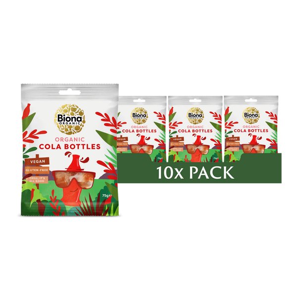 COOL COLA BOTTLES 10x75g