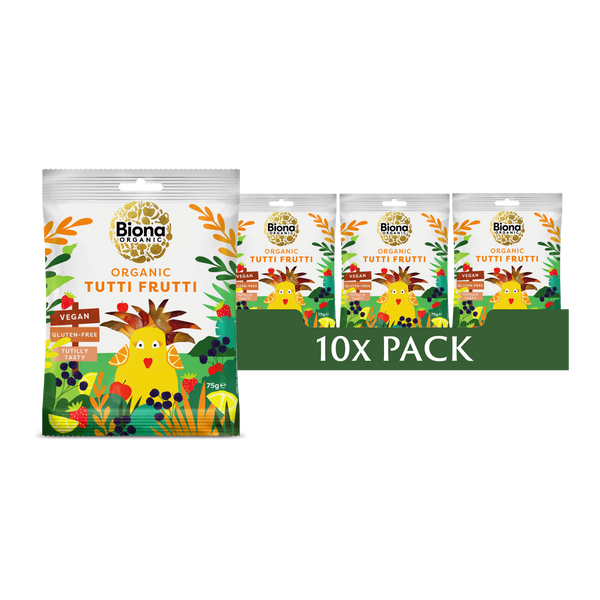 TUTTI FRUTTI GUMS 10x75g