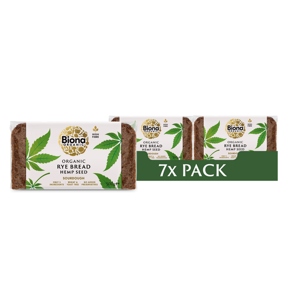RYE BREAD HEMP SEED 7x500g