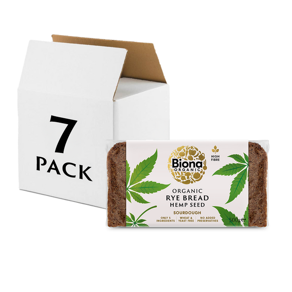 RYE BREAD HEMP SEED 7x500g