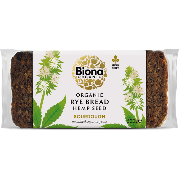RYE BREAD - HEMP SEED