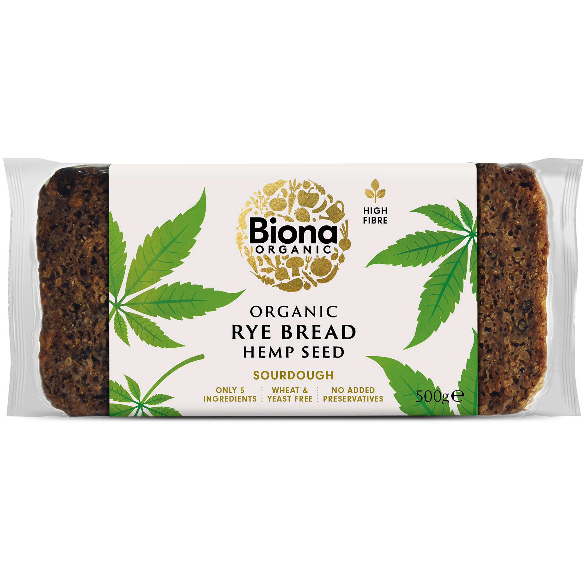 RYE BREAD - HEMP SEED