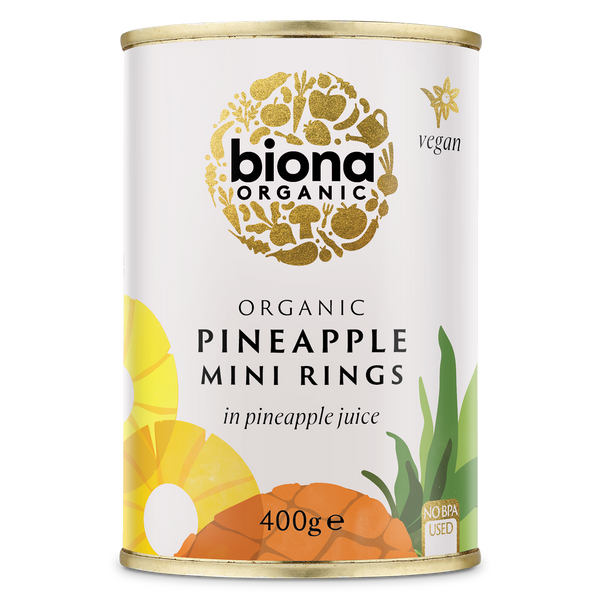 MINI PINEAPPLE RINGS 400g