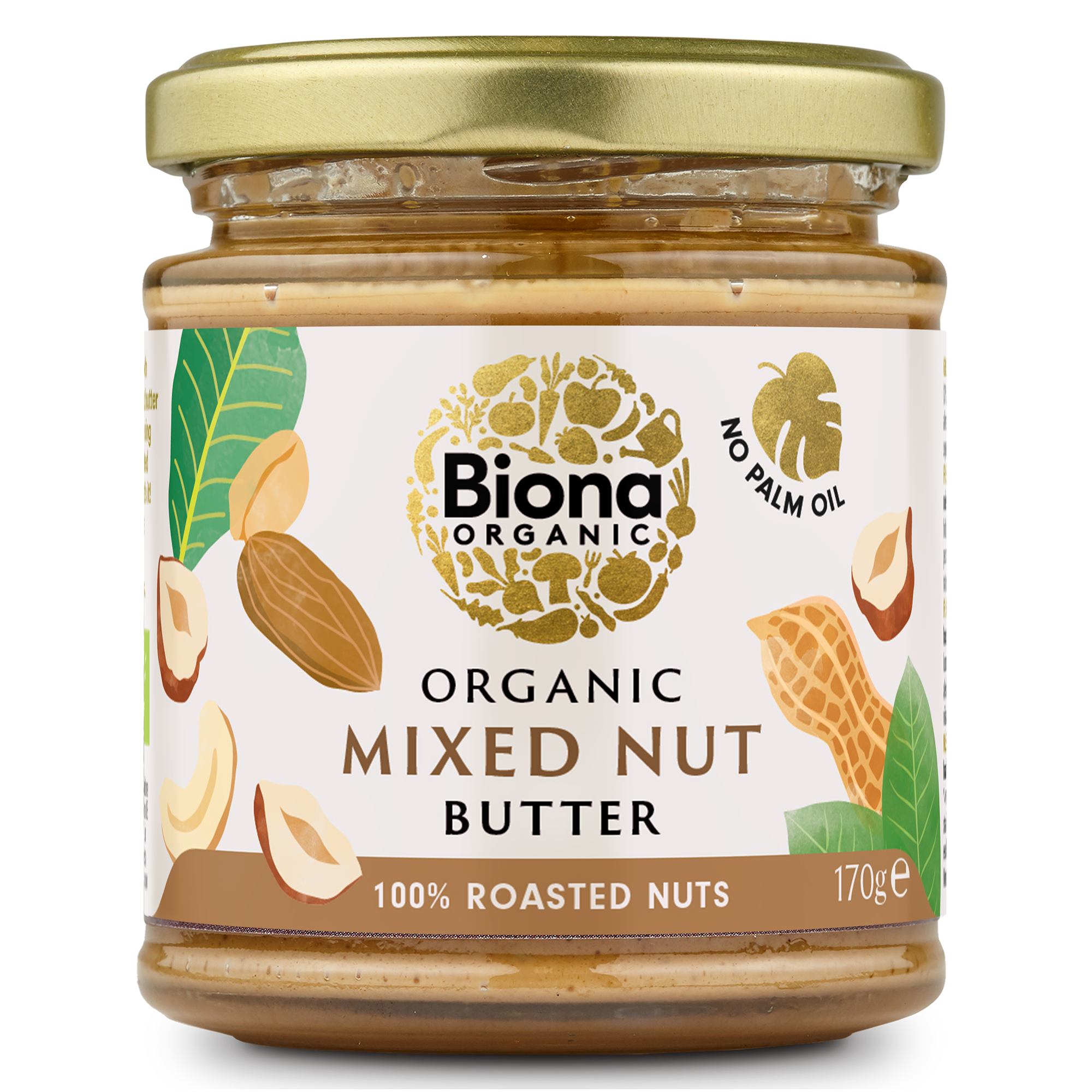 MIXED NUT BUTTER 170g – Biona