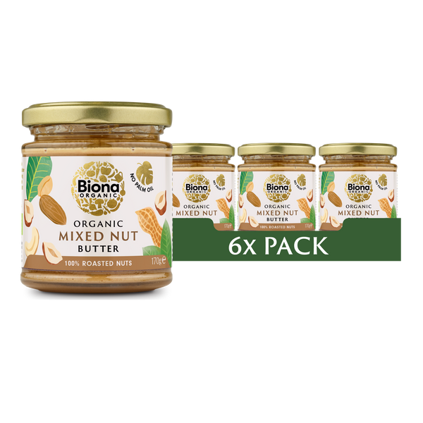 MIXED NUT BUTTER 6x170g