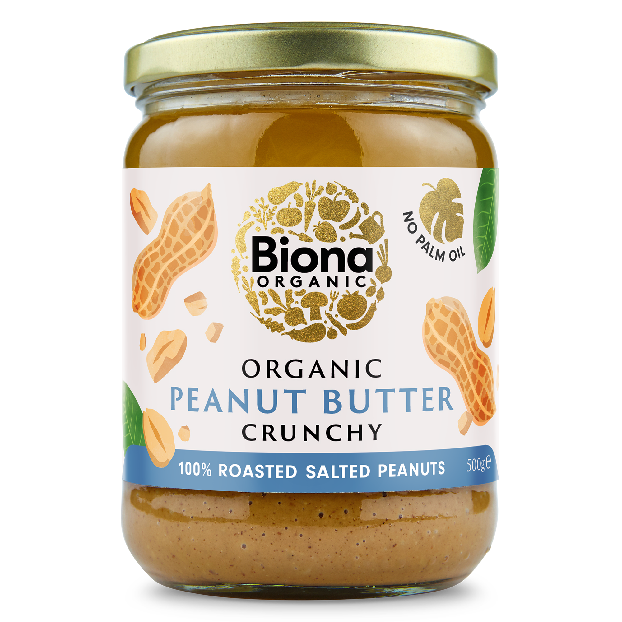 PEANUT BUTTER CRUNCHY - WITH SALT - 500G
