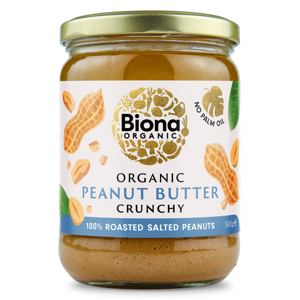 PEANUT BUTTER CRUNCHY - WITH SALT - 500G