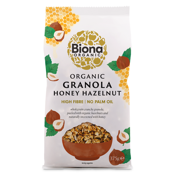 HONEY HAZELNUT GRANOLA 375g