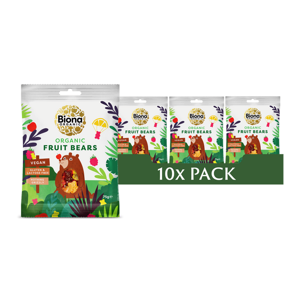 MINI FRUIT BEARS 10x75g