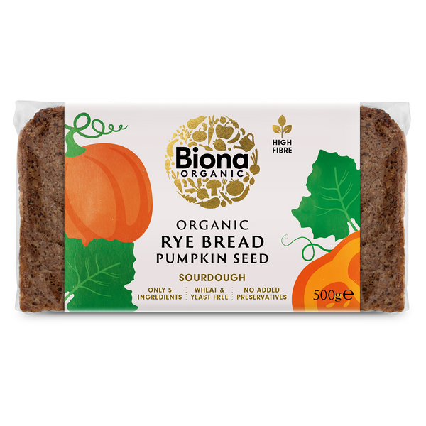 RYE BREAD  PUMPKIN SEED 500g