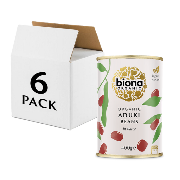 ADUKI BEANS 6x400g