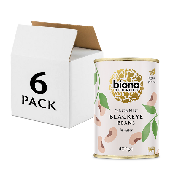 BLACKEYE BEANS 6x400g
