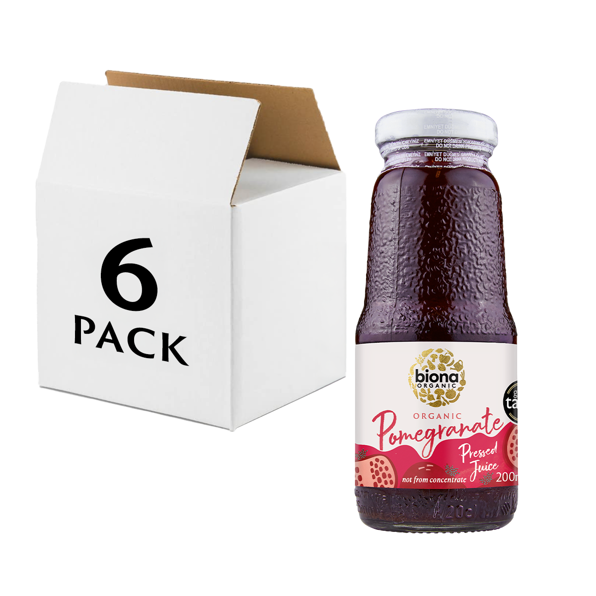 Pomegranate Juice 200ml - 6-Pack