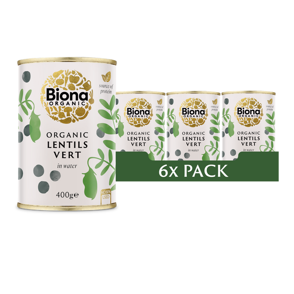 LENTILS VERT 6x400g