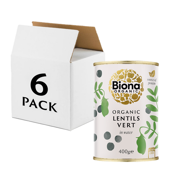 LENTILS VERT 6x400g