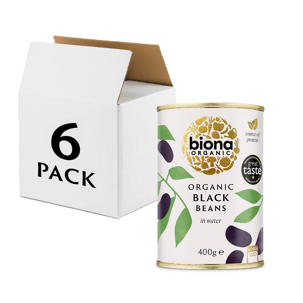 BLACK BEANS 6x400g