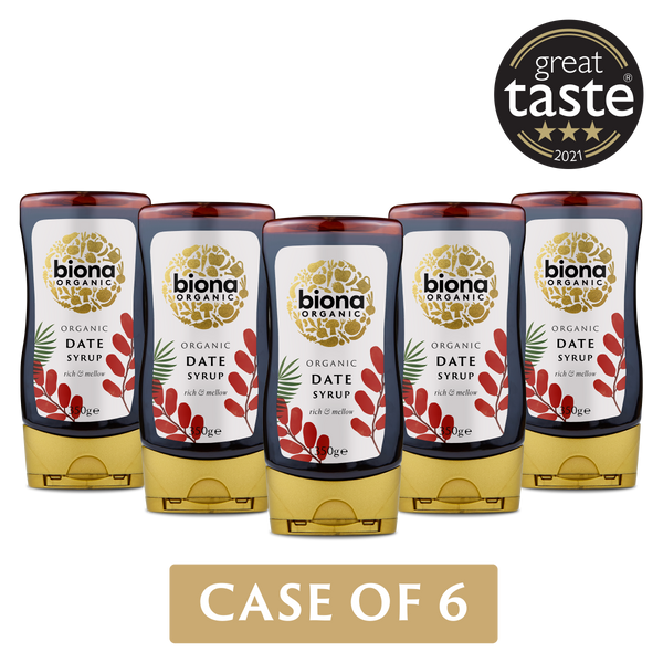BIONA ORGANIC DATE SYRUP 6x350g