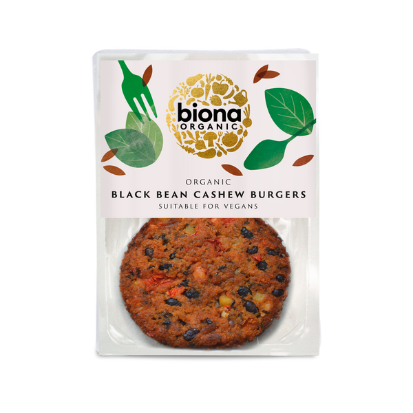 BLACK BEAN CASHEW BURGER 160g