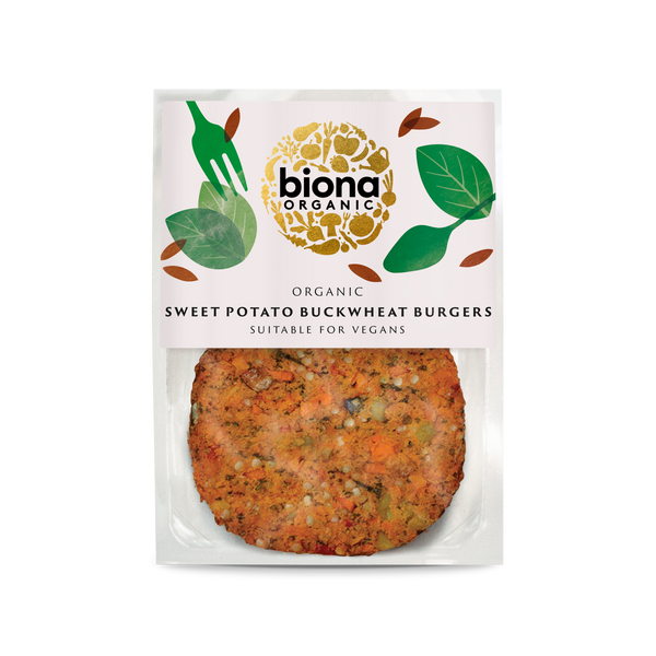 SWEET POTATO BUCKWHEAT BURGER 160g