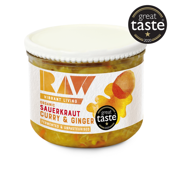 FRESH SAUERKRAUT  CURRY & GINGER 410g