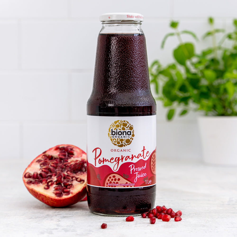 Pomegranate Pure Juice 1L – Biona - Main Image
